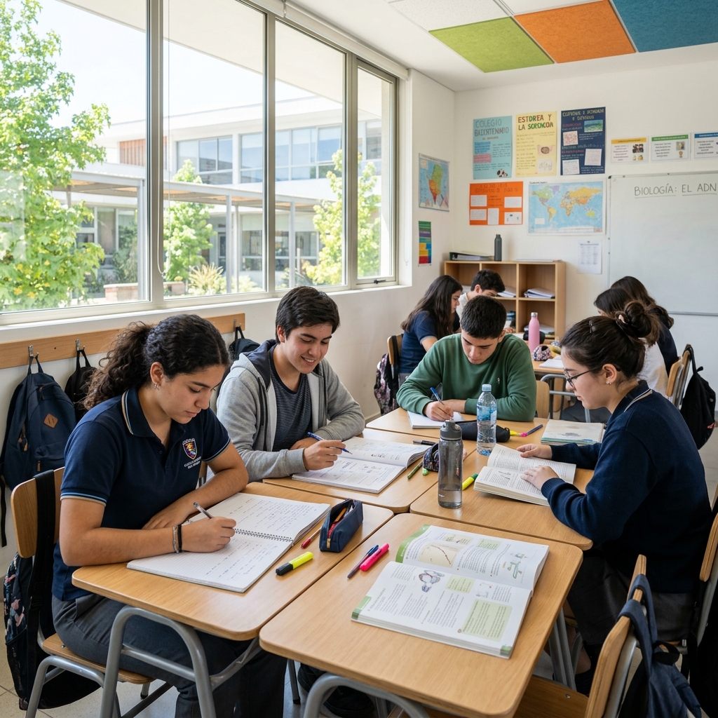 Estudiantes en el aula