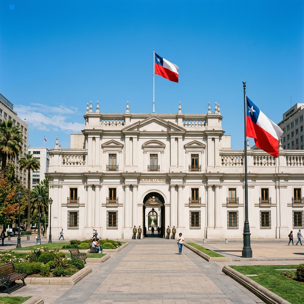 Fachada de La Moneda